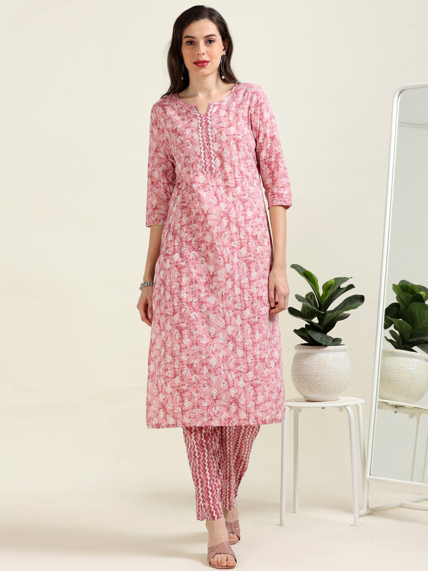 Mauve Muse – Barbie-Inspired Cotton 3 piece set (2TP-2-C15)