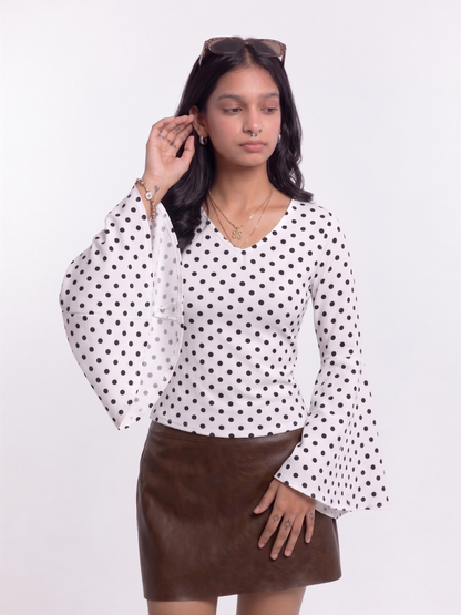 Polka Picnic Top
