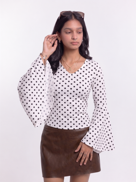 Polka Picnic Top