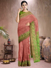 Peach Glow Cotton Blend Saree (PC-G-514005-2)