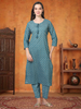 Indigo Print – Blue Printed Cotton 2-Piece Set (2TP-6-B14)