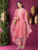 Pink Parade – Handworked Printed 3-Piece Set (2DF-2-C16)