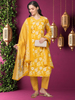 Sunflare Serenity – Yellow Printed 3-Piece Set (2TP-4-C5)