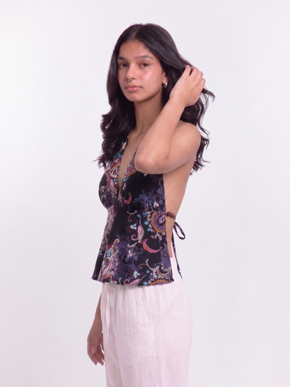 Afterparty Paisley Top